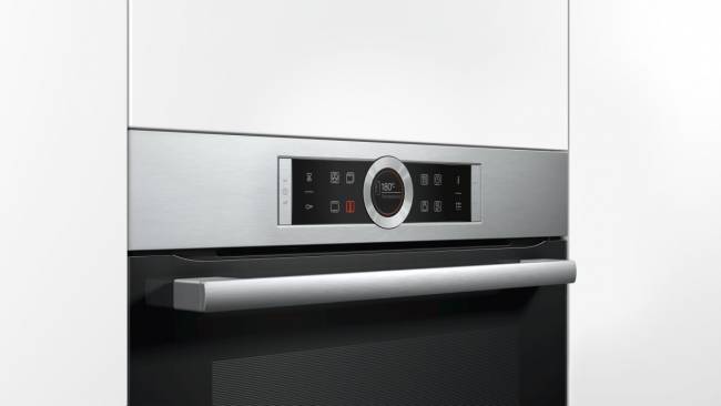 Встраиваемая электрическая духовка BOSCH Bosch Serie | 8 HBG6750S1 — для бизнеса и офиса Встраиваемая электрическая духовка BOSCH Bosch Serie | 8 HBG6750S1 — для бизнеса и офиса