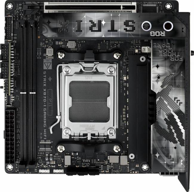 Материнская плата ASUS ROG STRIX X870-I GAMING WIFI — для бизнеса и офиса Материнская плата ASUS ROG STRIX X870-I GAMING WIFI — для бизнеса и офиса