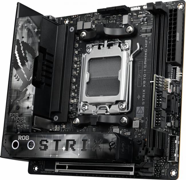 Материнская плата ASUS ROG STRIX X870-I GAMING WIFI — для бизнеса и офиса Материнская плата ASUS ROG STRIX X870-I GAMING WIFI — для бизнеса и офиса