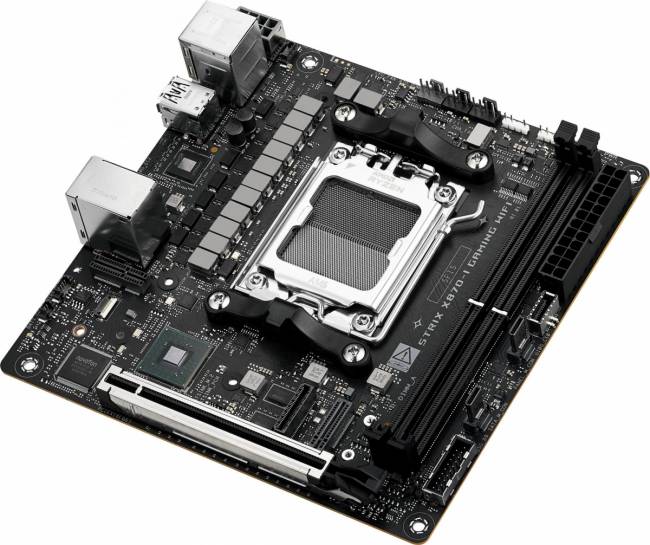 Материнская плата ASUS ROG STRIX X870-I GAMING WIFI — для бизнеса и офиса Материнская плата ASUS ROG STRIX X870-I GAMING WIFI — для бизнеса и офиса