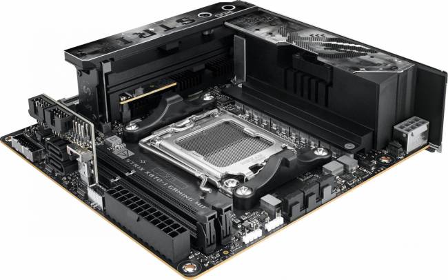 Материнская плата ASUS ROG STRIX X870-I GAMING WIFI — для бизнеса и офиса Материнская плата ASUS ROG STRIX X870-I GAMING WIFI — для бизнеса и офиса