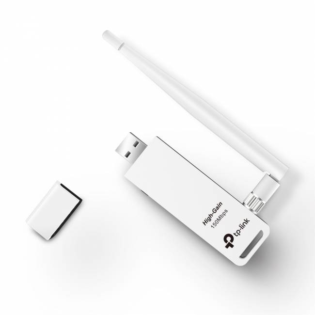 Адаптер Wi-Fi TP-Link TL-WN722N — для бизнеса и офиса Адаптер Wi-Fi TP-Link TL-WN722N — для бизнеса и офиса