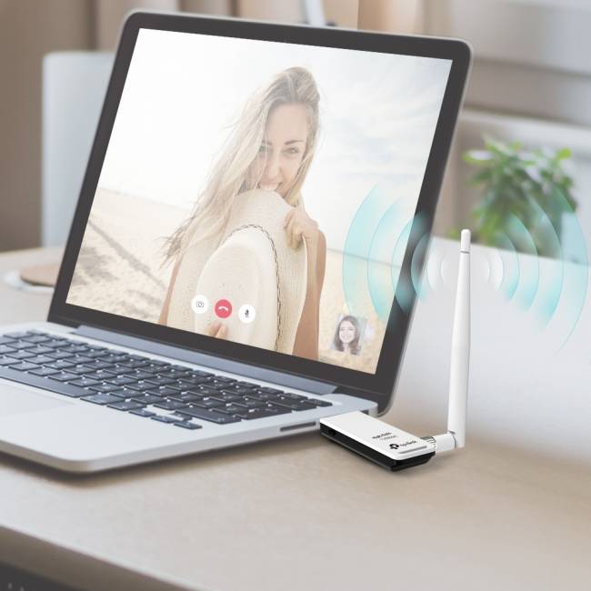 Адаптер Wi-Fi TP-Link TL-WN722N — для бизнеса и офиса Адаптер Wi-Fi TP-Link TL-WN722N — для бизнеса и офиса