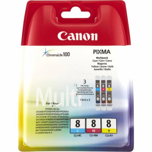 Набор Canon CLI-8 (0621B029) — для бизнеса и офиса Набор Canon CLI-8 (0621B029) — для бизнеса и офиса