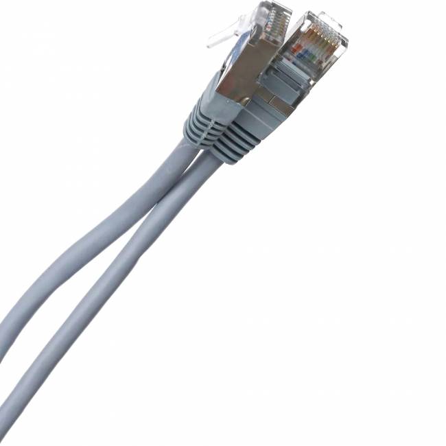 Патчкорд литой Telecom FTP кат.5e 0,5m VCOM NA102-FTP-C5E-0.5M — для бизнеса и офиса Патчкорд литой Telecom FTP кат.5e 0,5m VCOM NA102-FTP-C5E-0.5M — для бизнеса и офиса