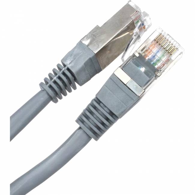 Патчкорд литой Telecom FTP кат.5e 0,5m VCOM NA102-FTP-C5E-0.5M — для бизнеса и офиса Патчкорд литой Telecom FTP кат.5e 0,5m VCOM NA102-FTP-C5E-0.5M — для бизнеса и офиса