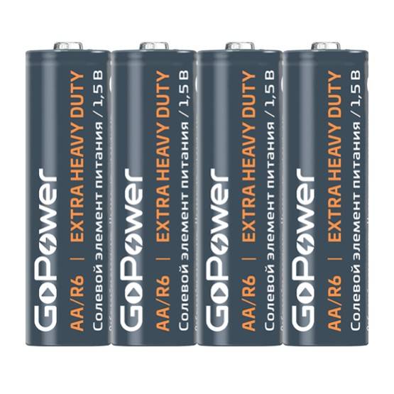 Э\п GoPower AA R06 Shrink 4 1.5V — для бизнеса и офиса