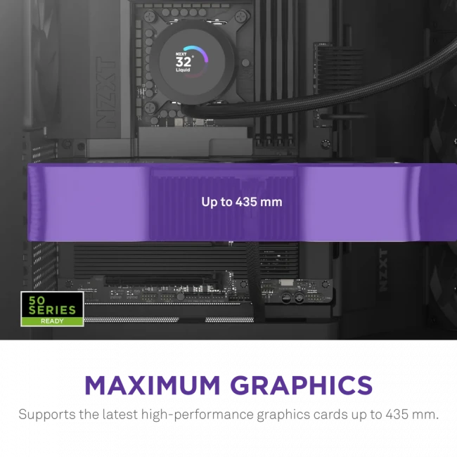 Корпус без блока питания NZXT H9 Flow CM-H92FB-01 — для бизнеса и офиса