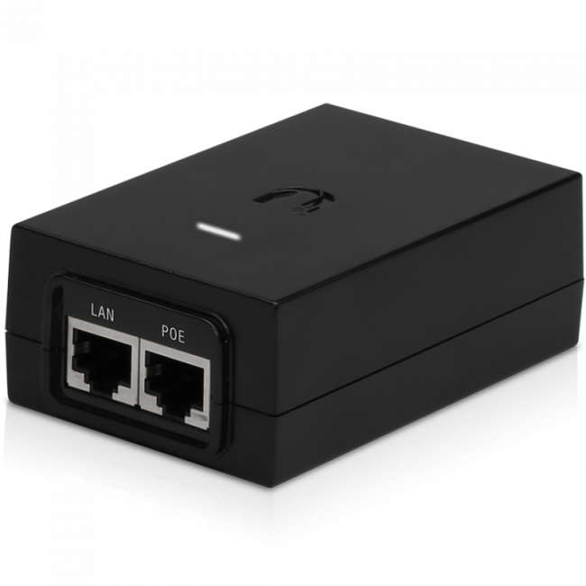 Блок питания Ubiquiti POE-48-24W-G — для бизнеса и офиса