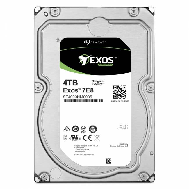 Жесткий диск Seagate Exos 7E8 ST4000NM0035 — для бизнеса и офиса Жесткий диск Seagate Exos 7E8 ST4000NM0035 — для бизнеса и офиса