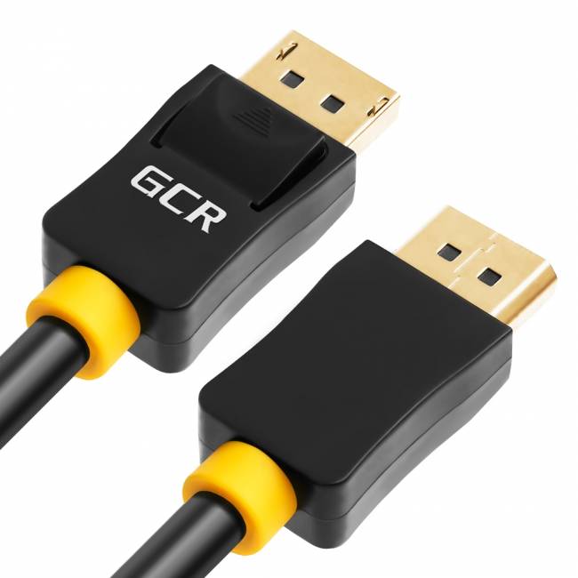 Greenconnect Кабель 1.5m DisplayPort v1.2, 20M/20M, черный, 28/28 AWG, GCR-50709 Greenconnect DisplayPort (m) - DisplayPort (m) 1.5м — для бизнеса и офиса