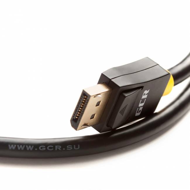 Greenconnect Кабель 1.5m DisplayPort v1.2, 20M/20M, черный, 28/28 AWG, GCR-50709 Greenconnect DisplayPort (m) - DisplayPort (m) 1.5м — для бизнеса и офиса