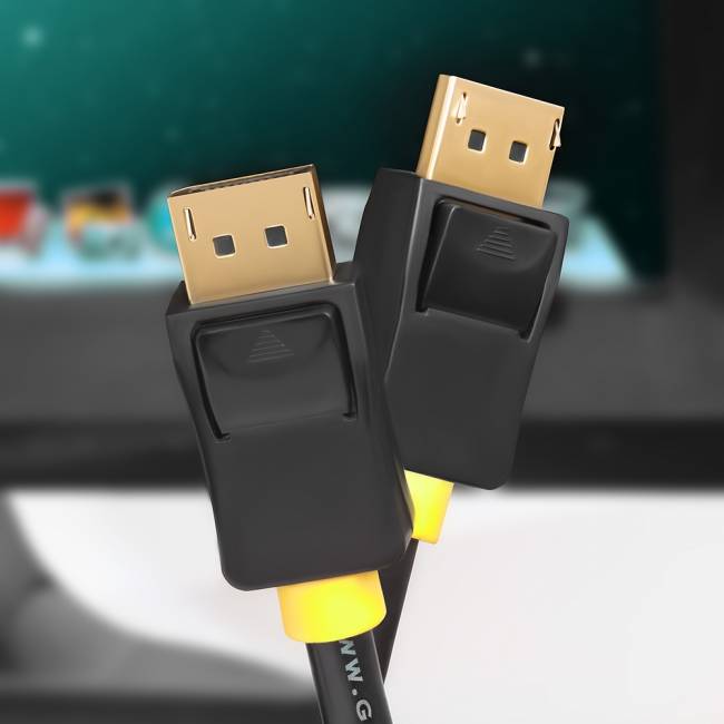 Greenconnect Кабель 1.5m DisplayPort v1.2, 20M/20M, черный, 28/28 AWG, GCR-50709 Greenconnect DisplayPort (m) - DisplayPort (m) 1.5м — для бизнеса и офиса