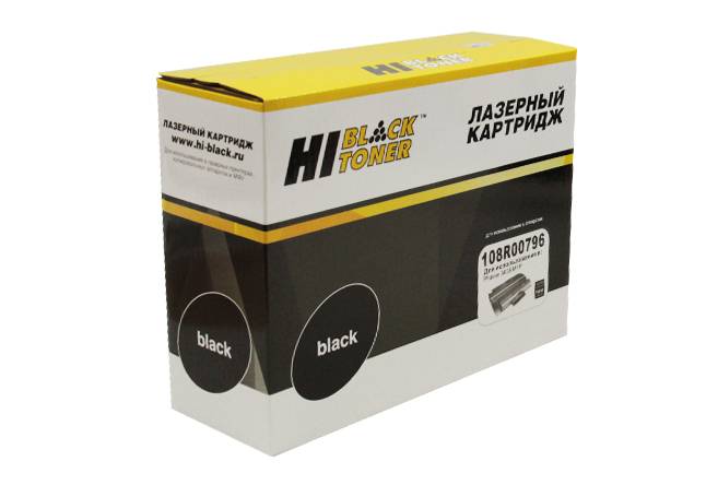 Картридж Hi-Black (HB-108R00796) для Xerox Phaser 3635, 10K — для бизнеса и офиса Картридж Hi-Black (HB-108R00796) для Xerox Phaser 3635, 10K — для бизнеса и офиса