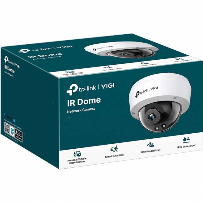 Купольная IP-камера 4 Мп TP-Link VIGI C240I(4mm) — для бизнеса и офиса