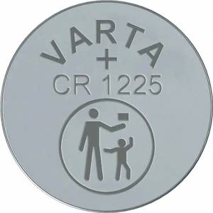 Батарейка Varta ELECTRONICS CR1225 BL1 Lithium 3V (6225) (1/10/100) (1 шт.) Varta PRIMARY LITHIUM CR1225 (06225101401)