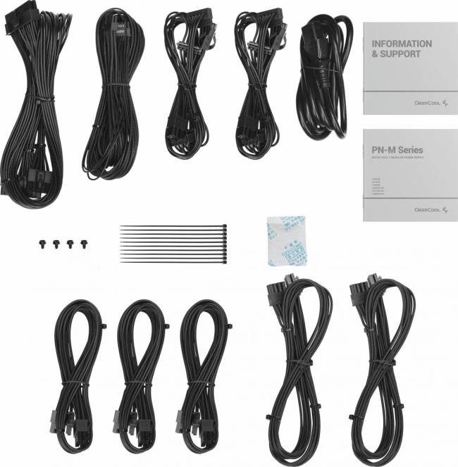 Блок питания Deepcool R-PN850M-FC0B-WGEU — для бизнеса и офиса Блок питания Deepcool R-PN850M-FC0B-WGEU — для бизнеса и офиса