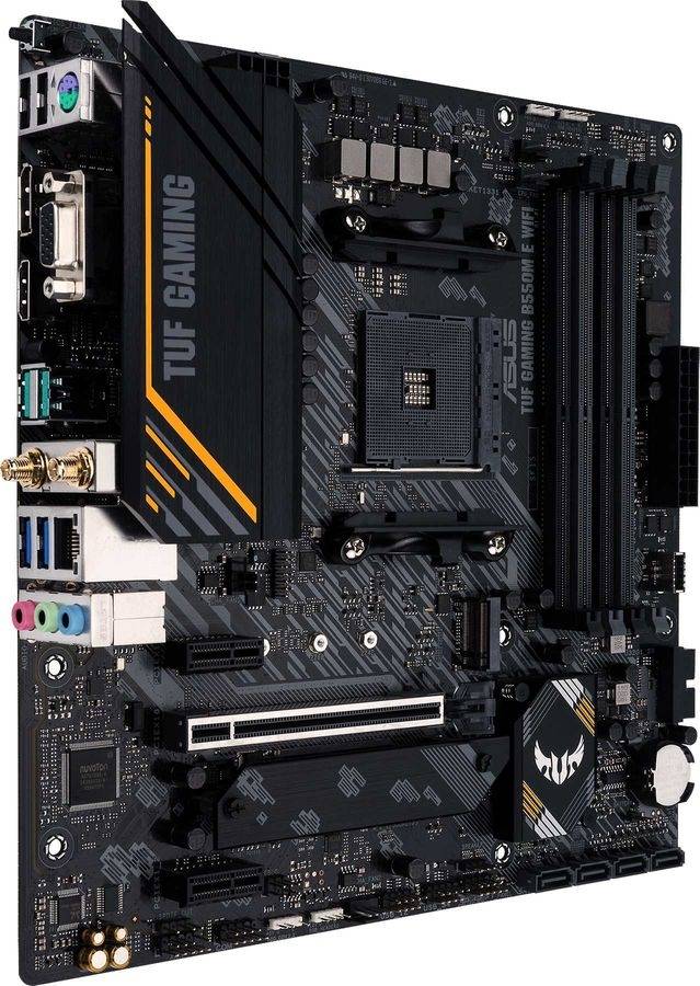Материнская плата ASUS TUF GAMING B550M-E WIFI — для бизнеса и офиса Материнская плата ASUS TUF GAMING B550M-E WIFI — для бизнеса и офиса