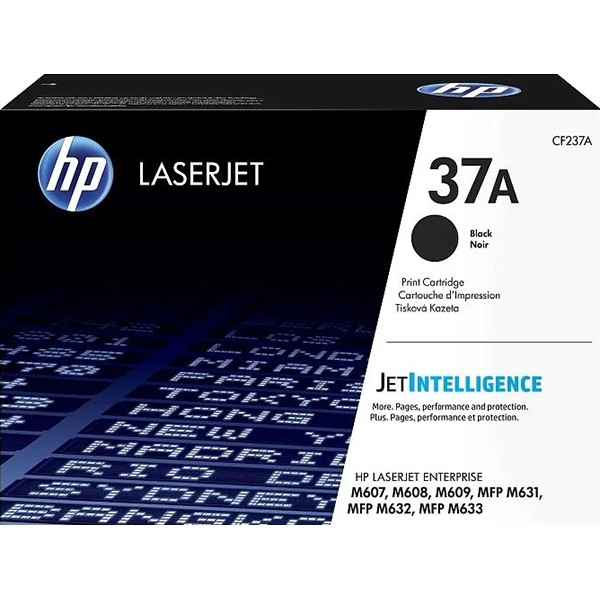 Тонер-картридж HP 37A Black Original LaserJet Toner Cartridge (CF237A) — для бизнеса и офиса