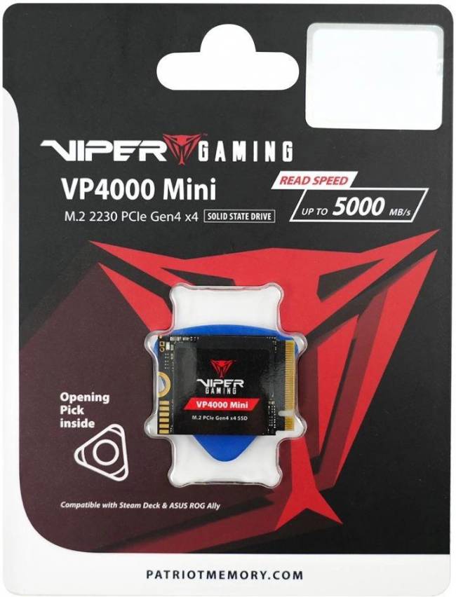 Накопитель SSD Patriot VP4000M2TBM23 — для бизнеса и офиса Накопитель SSD Patriot VP4000M2TBM23 — для бизнеса и офиса
