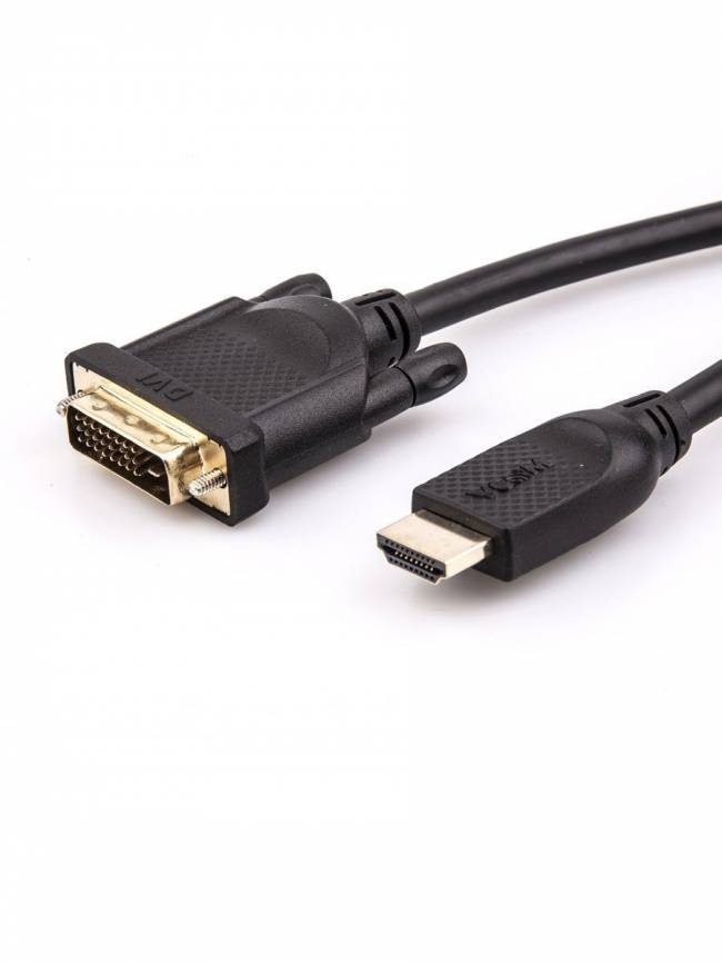 Кабель HDMI AM/DVI(24+1)M, 10м, CU, 1080P@60Hz, 2F, VCOM <CG484GD-10M> VCOM HDMI (m) - DVI-D (m) — для бизнеса и офиса Кабель HDMI AM/DVI(24+1)M, 10м, CU, 1080P@60Hz, 2F, VCOM <CG484GD-10M> VCOM HDMI (m) - DVI-D (m) — для бизнеса и офиса