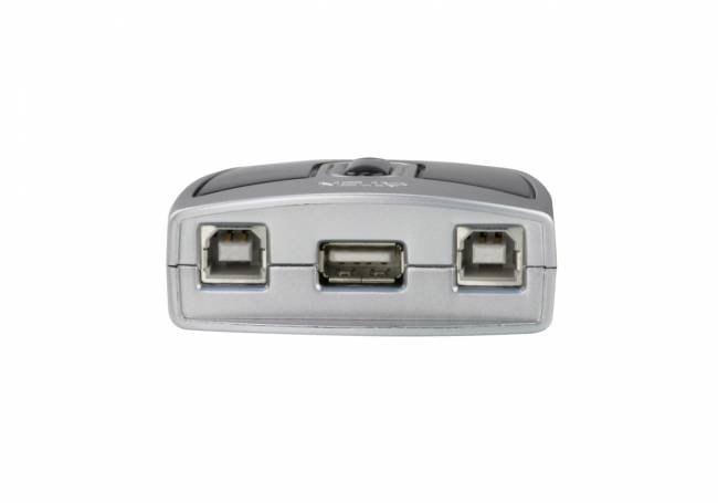 Переключатель, электрон., USB, 2> 1Устройства, с 1Шнуром A>B Male, (USB 2.0) ATEN US221A — для бизнеса и офиса Переключатель, электрон., USB, 2> 1Устройства, с 1Шнуром A>B Male, (USB 2.0) ATEN US221A — для бизнеса и офиса
