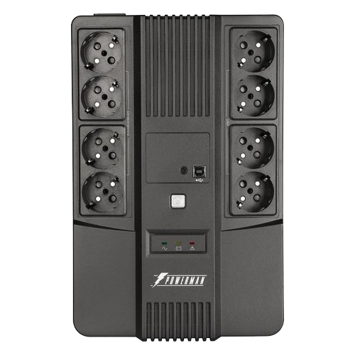 ИБП POWERMAN Brick 850 PLUS, линейно-интерактивный, 850ВА, 480Вт, 4 евророзетки с резервным питанием, 4 евророзетки с фильтрацией, USB, защита RJ45/RJ11, батарея 12В 9Ач 1 шт., 293мм х 202мм х 93мм, 5.2 кг. POWERMAN POWERMAN BRICK 850 PLUS — для бизнеса и офиса ИБП POWERMAN Brick 850 PLUS, линейно-интерактивный, 850ВА, 480Вт, 4 евророзетки с резервным питанием, 4 евророзетки с фильтрацией, USB, защита RJ45/RJ11, батарея 12В 9Ач 1 шт., 293мм х 202мм х 93мм, 5.2 кг. POWERMAN POWERMAN BRICK 850 PLUS — для бизнеса и офиса