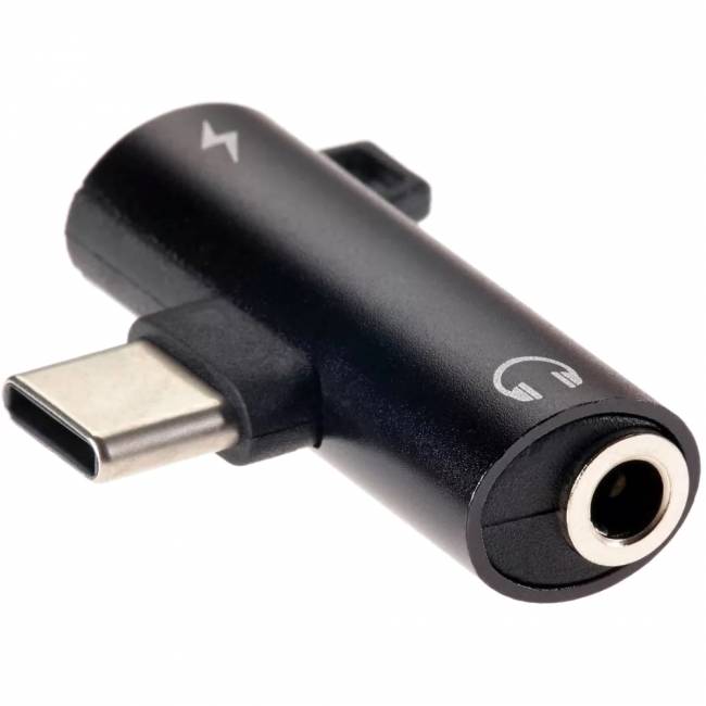 Переходник USB3.1 Type-C 2 in 1 audio+PD charging черный <TA433-B> Адаптер Telecom USB 3.1 Type C M/Jack 3.5 mm F (TA433M-B) — для бизнеса и офиса Переходник USB3.1 Type-C 2 in 1 audio+PD charging черный <TA433-B> Адаптер Telecom USB 3.1 Type C M/Jack 3.5 mm F (TA433M-B) — для бизнеса и офиса
