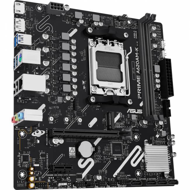 Материнская плата ASUS PRIME A620AM-K (90MB1GX0-M0EAY0) — для бизнеса и офиса Материнская плата ASUS PRIME A620AM-K (90MB1GX0-M0EAY0) — для бизнеса и офиса