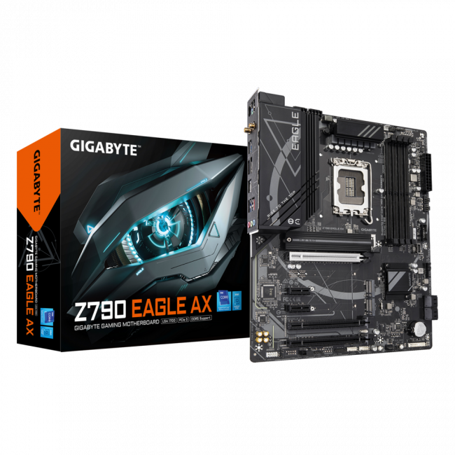 Материнская плата GIGABYTE Z790 EAGLE AX — для бизнеса и офиса Материнская плата GIGABYTE Z790 EAGLE AX — для бизнеса и офиса