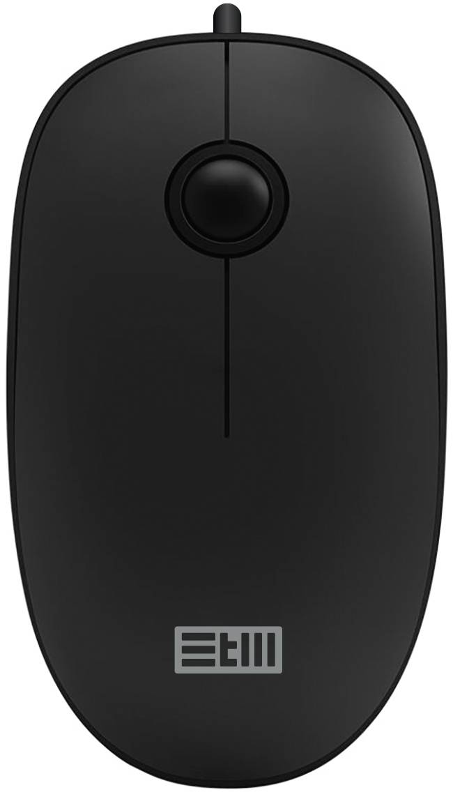 Мышь проводная USB STM 106C черный STM 106C — для бизнеса и офиса