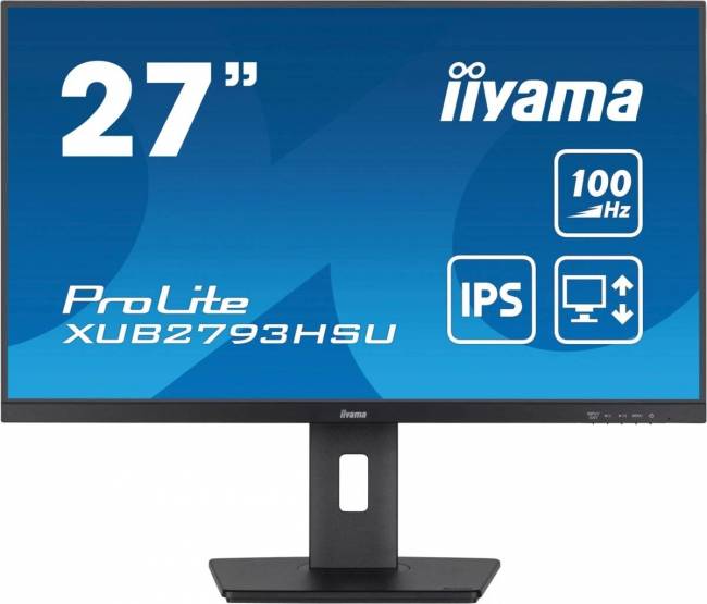 Монитор IIYAMA XUB2793HSU-B7 — для бизнеса и офиса Монитор IIYAMA XUB2793HSU-B7 — для бизнеса и офиса