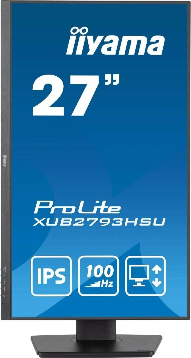 Монитор IIYAMA XUB2793HSU-B7 — для бизнеса и офиса Монитор IIYAMA XUB2793HSU-B7 — для бизнеса и офиса