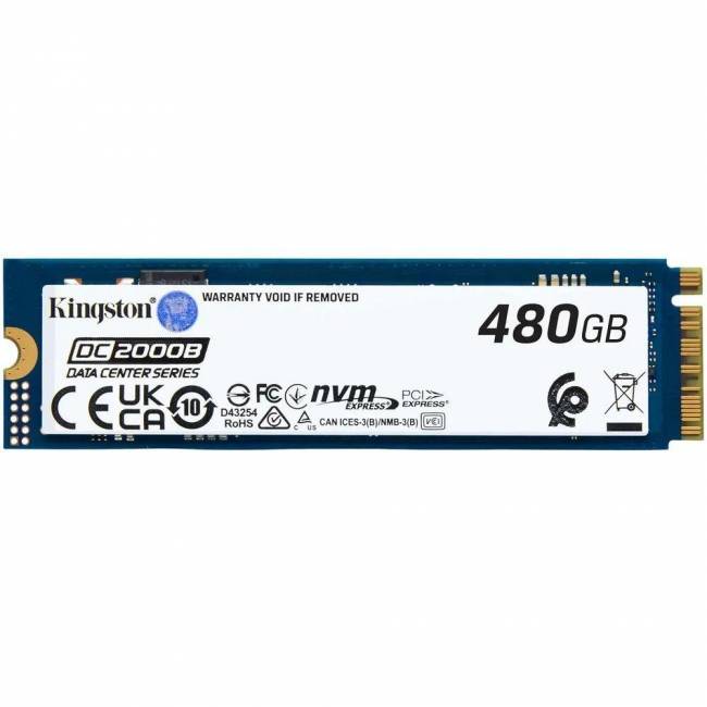Накопитель SSD Kingston SEDC2000BM8/480G — для бизнеса и офиса Накопитель SSD Kingston SEDC2000BM8/480G — для бизнеса и офиса