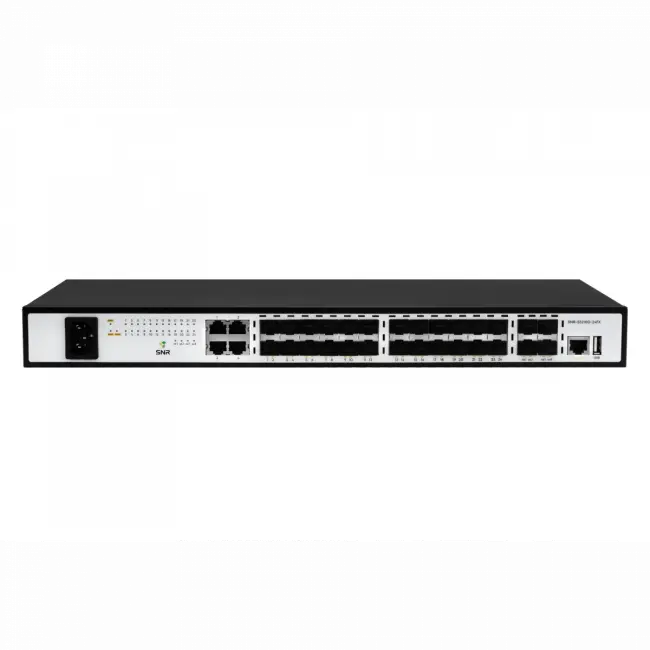 Коммутатор SNR SNR-S5210G-24FX — для бизнеса и офиса Коммутатор SNR SNR-S5210G-24FX — для бизнеса и офиса
