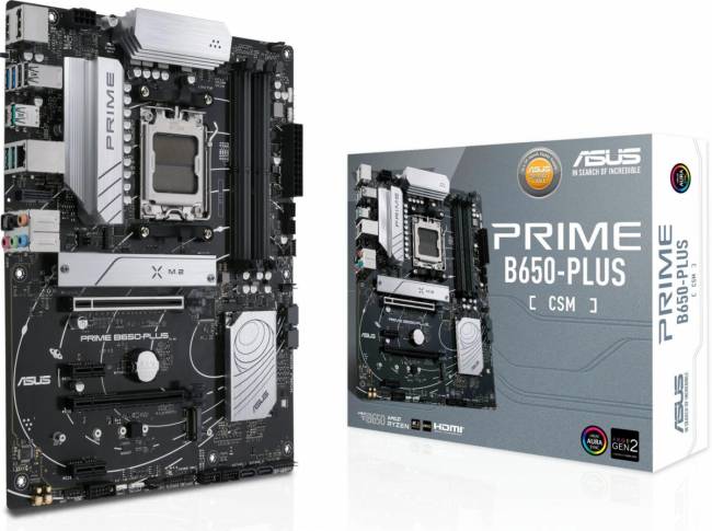 Материнская плата ASUS PRIME B650-PLUS-CSM — для бизнеса и офиса