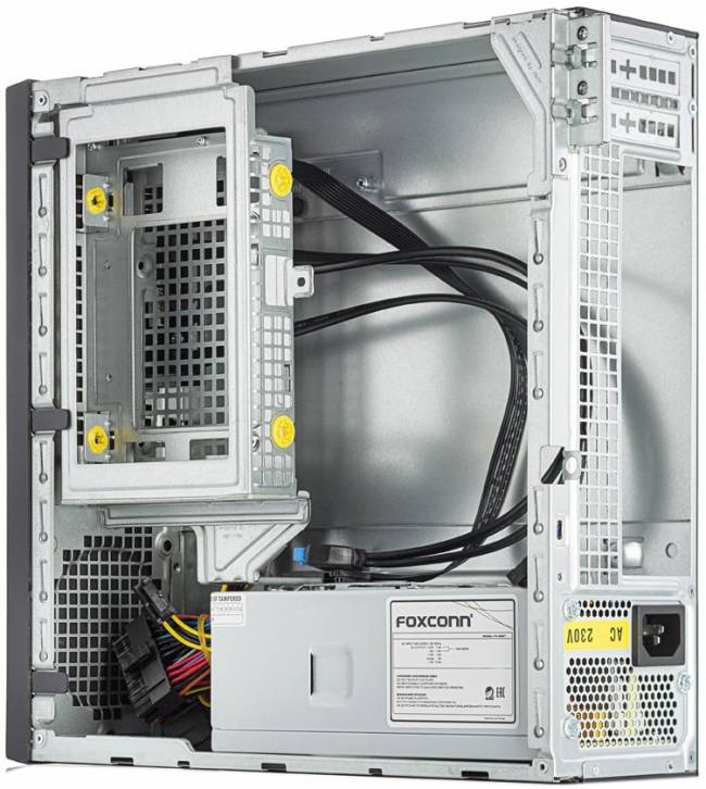 Корпус с блоком питания 250Вт. Foxline FL-RS02BLK-FX250T — для бизнеса и офиса Корпус с блоком питания 250Вт. Foxline FL-RS02BLK-FX250T — для бизнеса и офиса