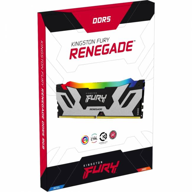 Память оперативная Kingston Fury Renegade KF564C32RSAK2-32 — для бизнеса и офиса Память оперативная Kingston Fury Renegade KF564C32RSAK2-32 — для бизнеса и офиса