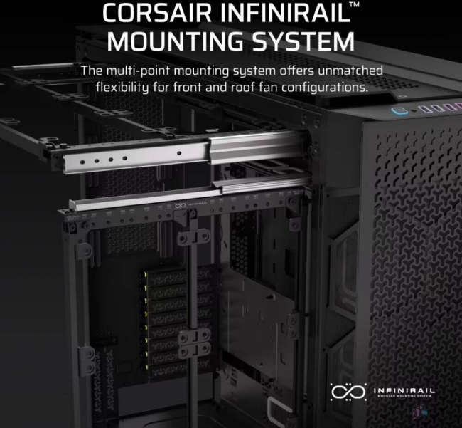 Корпус без блока питания Corsair CC-9011273-WW — для бизнеса и офиса Корпус без блока питания Corsair CC-9011273-WW — для бизнеса и офиса