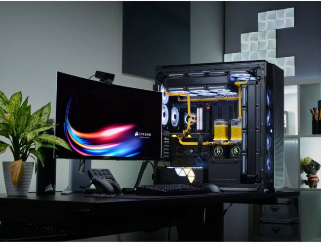 Корпус без блока питания Corsair CC-9011273-WW — для бизнеса и офиса Корпус без блока питания Corsair CC-9011273-WW — для бизнеса и офиса