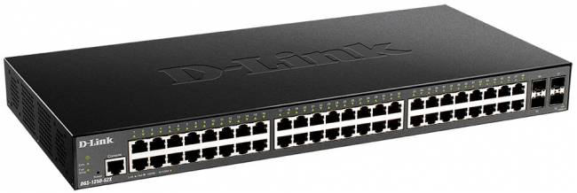 Коммутатор D-Link DGS-1250-52X/A1A — для бизнеса и офиса Коммутатор D-Link DGS-1250-52X/A1A — для бизнеса и офиса