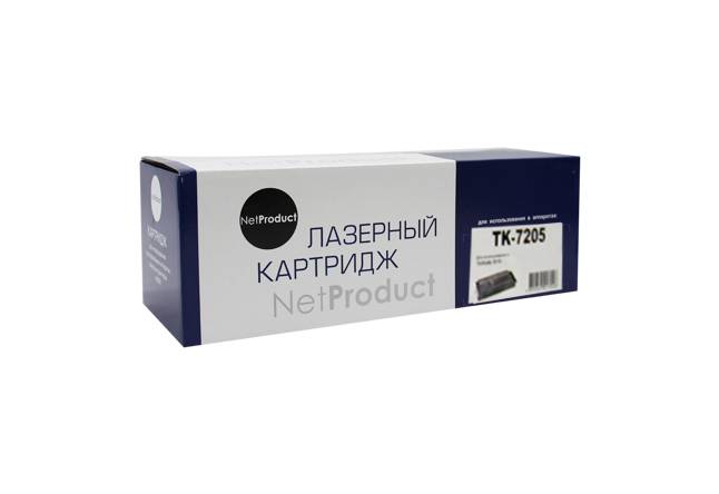 Тонер-картридж NetProduct (N-TK-7205) для Kyocera TASKalfa 3510i, 35K — для бизнеса и офиса Тонер-картридж NetProduct (N-TK-7205) для Kyocera TASKalfa 3510i, 35K — для бизнеса и офиса
