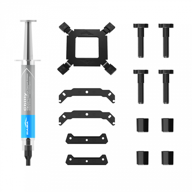 Кулер для процессора SAMA CPU Cooler U60-BKWNYXOX-G Black — для бизнеса и офиса