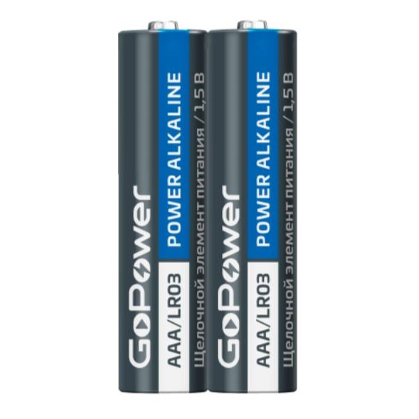 Э\п GoPower AAA LR03 Shrink 4 Alkaline 1.5V — для бизнеса и офиса