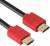 Greenconnect Кабель 1.5m HDMI версия 2.0, HDR 4:2:2, Ultra HD, 4K 60 fps 60Hz/5K*30Hz, 3D, AUDIO, 18.0 Гбит/с, 28/28 AWG, OD7.3mm, тройной экран, черный, красные коннекторы, GCR-HM451-1.5m Greenconnect HDMI (m) - HDMI (m) 1.5м — для бизнеса и офиса
