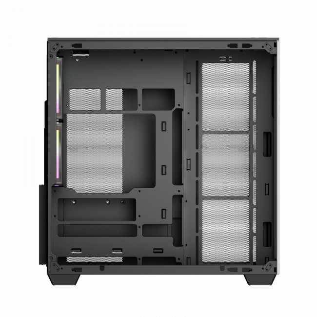 Корпус ПК без блока питания Ocypus Delta-C74-BKD200XX-GL — для бизнеса и офиса Корпус ПК без блока питания Ocypus Delta-C74-BKD200XX-GL — для бизнеса и офиса