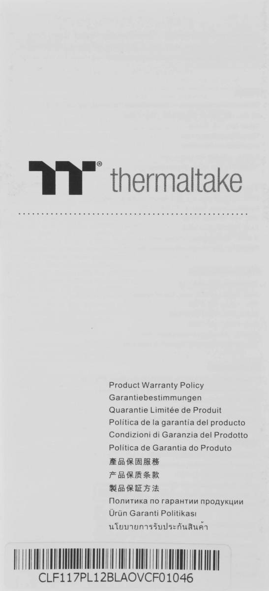 Вентилятор для корпуса Thermaltake CL-F117-PL12BL-A — для бизнеса и офиса Вентилятор для корпуса Thermaltake CL-F117-PL12BL-A — для бизнеса и офиса