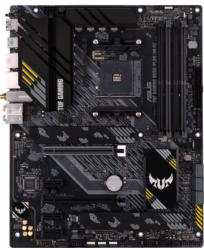 Материнская плата ASUS TUF GAMING B550-PLUS WIFI II — для бизнеса и офиса Материнская плата ASUS TUF GAMING B550-PLUS WIFI II — для бизнеса и офиса