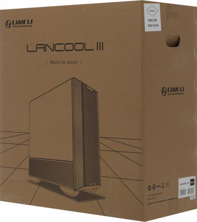 Корпус Lian-Li G99.LAN3X.10R — для бизнеса и офиса Корпус Lian-Li G99.LAN3X.10R — для бизнеса и офиса