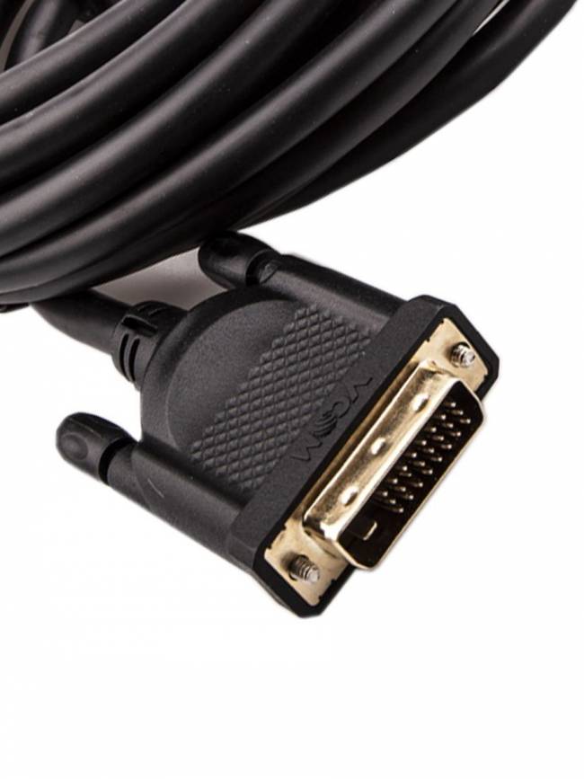 Кабель HDMI AM/DVI(24+1)M, 5м, CU, 1080P@60Hz, 2F, VCOM <CG484G-5M> VCOM HDMI (m) - DVI-D (m) — для бизнеса и офиса Кабель HDMI AM/DVI(24+1)M, 5м, CU, 1080P@60Hz, 2F, VCOM <CG484G-5M> VCOM HDMI (m) - DVI-D (m) — для бизнеса и офиса